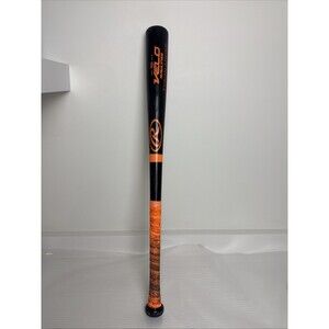 Rawlings VELO Y62V 27” Baseball Bat Little League -7.5 Black Orange Wooden